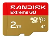 SANDISK Extreme GO microSDXC UHS-I Card 2TB MicroSD 240MB/s Read / 150MB/s Write speed 5K video