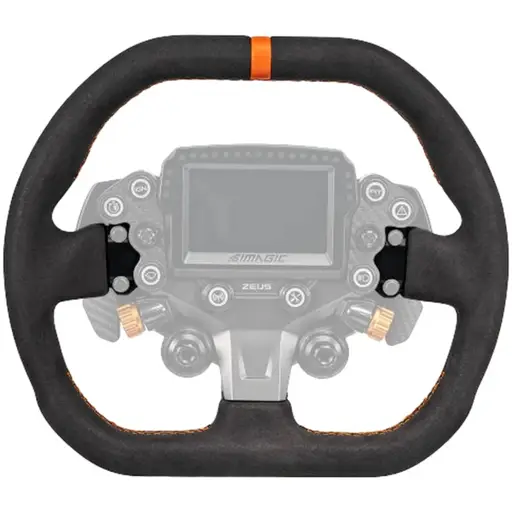 SIMAGIC ZS-310CS (Suede), 310 mm GT Square, lightweight aluminum frame, GT & Formula