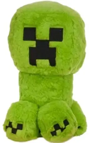 Minecraft - Fluffy Creeper Pliušinis Žaislas