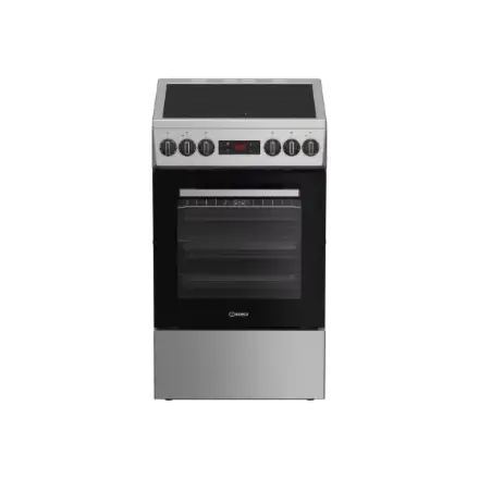 INDESIT Cooker IS5V8CSX/P Hob type Ceramic