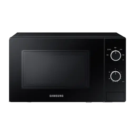 Samsung MS20A3010AL/BA, 20 ltr, 700W (1050W), 5 galingumo lygiai, biokeramika, mechaninis valdymas, juoda