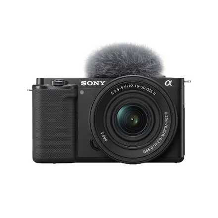 Sony Alpha ZV-E10K vlog camera with 16-50 mm f/3.5-5.6 II Power Zoom kit Lens
