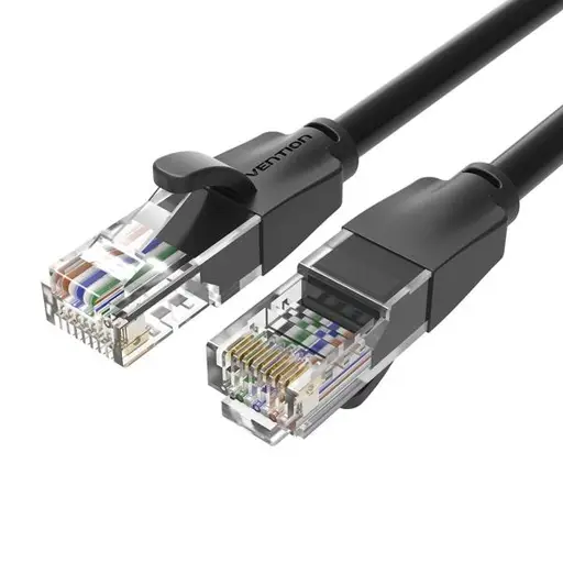 PATCH CABLE CAT.6 UTP/2M BLACK IBEBH VENTION