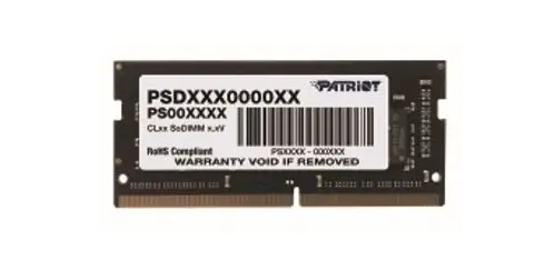 PATRIOT Signature Series 8GB DDR4 1x8GB 3200MHz SODIMM Single