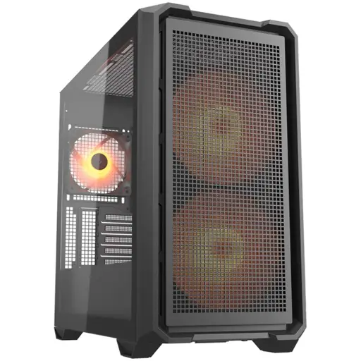 COUGAR MX600 Mini RGB PC Case, Mini Tower, Black