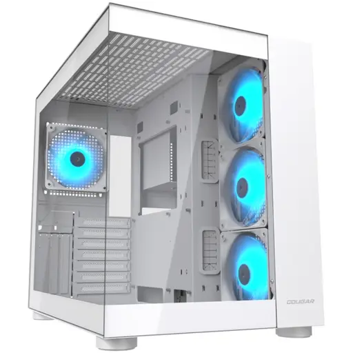 COUGAR FV150 RGB PC Case, Mid tower, White