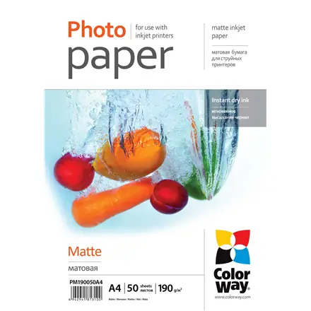 Matte Photo Paper 190 g/m² A4