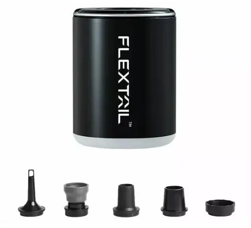 AIR PUMP TINY 2X/BLACK TY2X1600-BK FLEXTAIL