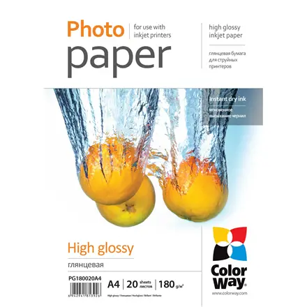 Photo Paper 20 pcs. PG180020A4