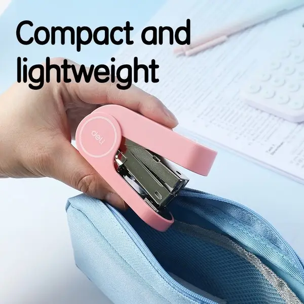 Stapler LonGreen EM416 pink up to 25 sheets – 3