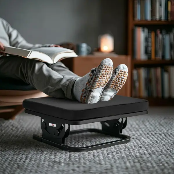 "Maclean" ergonominė atrama kojoms, kojų atrama, tolygiai reguliuojamas kampas, nuimama pagalvėlė, MC-460 – 2