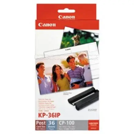 CANON KP-36IP Photo Paper 100x148mm 36sheet + color ink for Selphy CP Postcard Size – 3