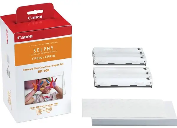 CANON RP-108 Ink Cassette/Paper Set – 6