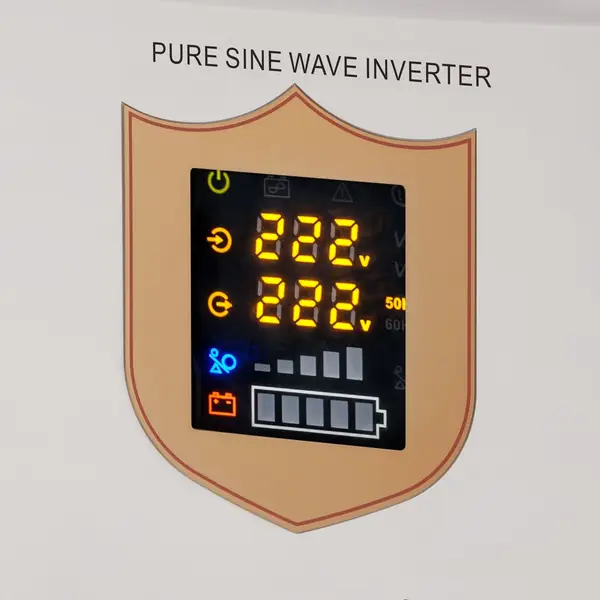 Avarinis maitinimo šaltinis „KEMOT PROsinus-2000“ – keitiklis su grynu sinusiniu signalu ir įkrovimo funkcija, 12 V, 230 V, 2000 VA/1200 W – 3