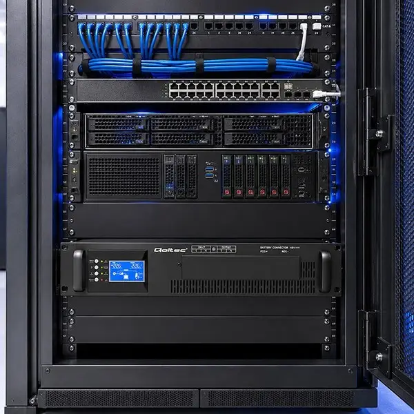 Pure Sine Wave UPS for RACK 3kVA 3000W PF1.0 – 5