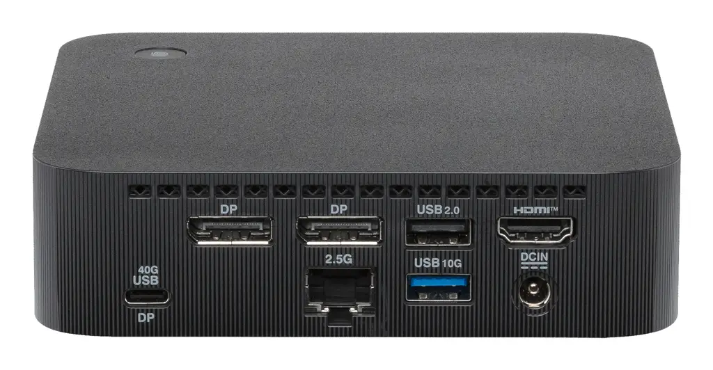 ASUS Mimi PC PN54-S1/PN54-BBR522MNS1/AMD R5 220/No RAM/No SSD/Wi-Fi 7/No OS/Mini-PC (L6)/EU – 5