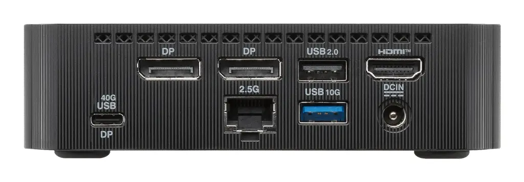 ASUS Mimi PC PN54-S1/PN54-BBR522MNS1/AMD R5 220/No RAM/No SSD/Wi-Fi 7/No OS/Mini-PC (L6)/EU – 6