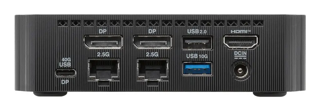 ASUS Mimi PC PN54-S1/PN54-BBR522MNS1/AMD R5 220/No RAM/No SSD/Wi-Fi 7/No OS/Mini-PC (L6)/EU – 7
