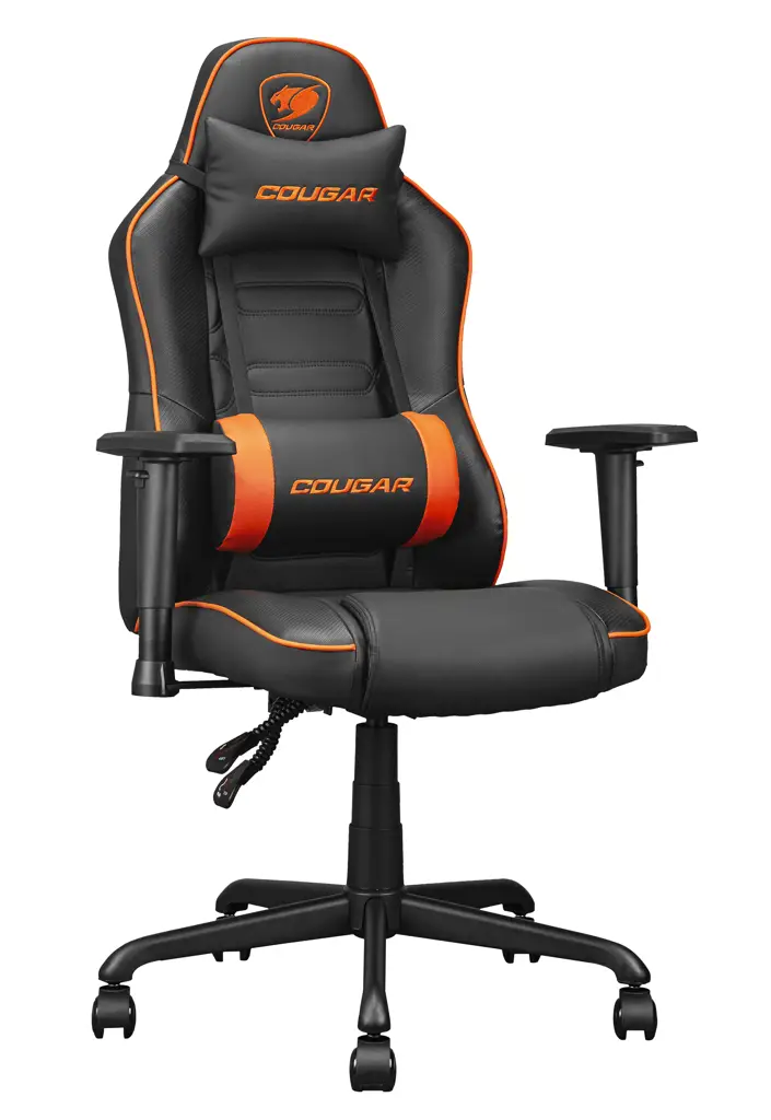 COUGAR Fusion S Gaming Chair Black-Orange – 4