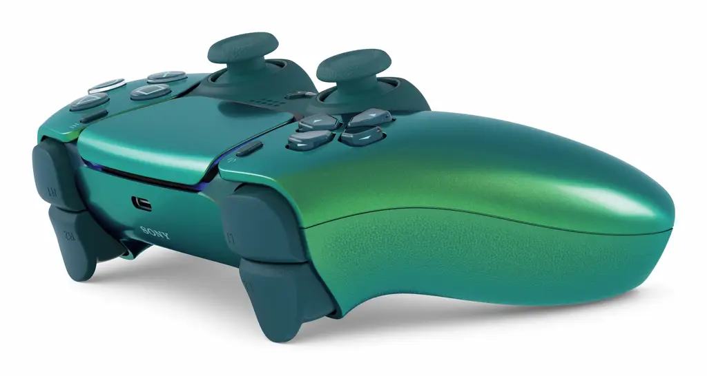 Kontroler bezprzewodowy SONY DualSense Chrome Teal – 2