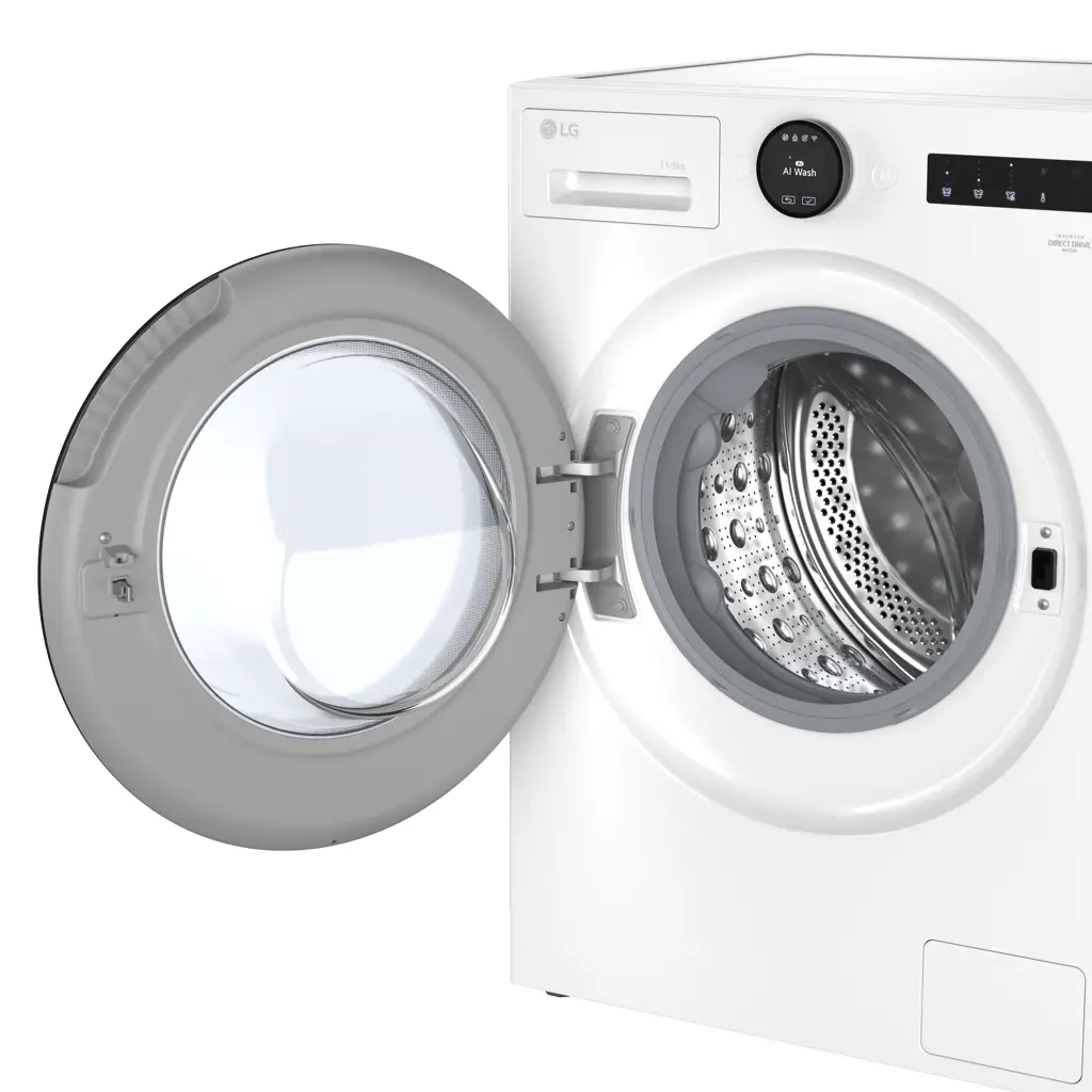 LG WT1210WWF Washing machine with dryer, A, Front loading, Washing capacity 11 kg, Drying capacity 6 kg, Depth 56.5cm,1400 RPM, White – 7