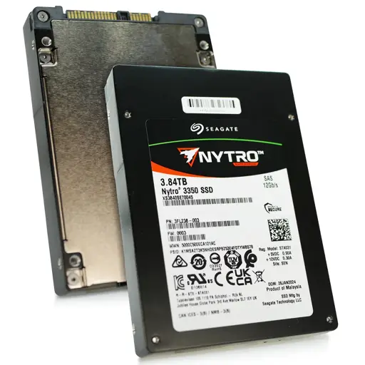 SEAGATE SYSTEMS DDIC FRU 2.5 1-DWPD 12G SAS SSD - 3.84TB Nytro SE XS3840SE70045 Cooper & XS3840SE70084 LangeBP-SinglePack