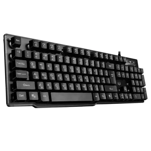 Gaming keyboard KB-G8500 (104 keys, 12 Fn functions, transparent body, backlight, metal bottom)