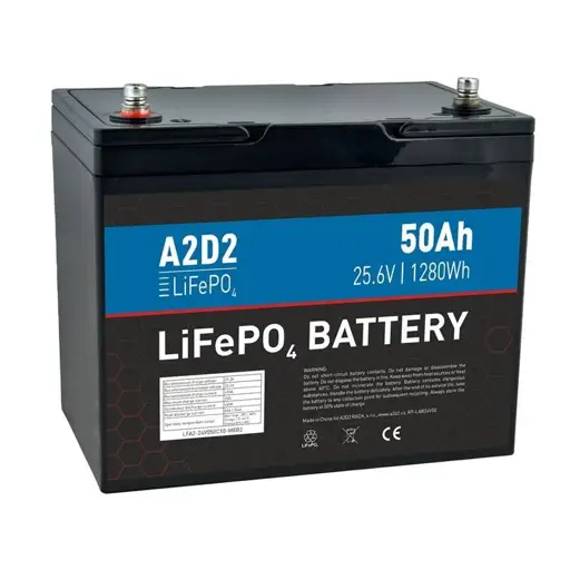 AVACOM A2D2 BATERIE LIFEPO4 25,6V 50AH M8