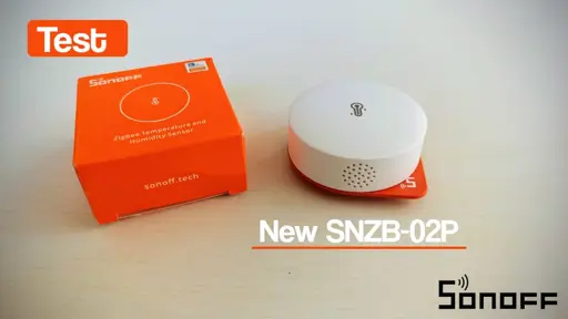 Išmanusis Namų Jutiklis - SONOFF SNZB-02P Zigbee Temperatūros ir Drėgmės Jutiklis CR2477 Baterija