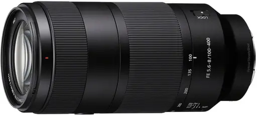 Sony FE 100-400mm f/5.6-8.0 OSS lens