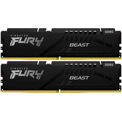 Kingston 16GB 6000MT/s DDR5 CL30 DIMM (Kit of 2) FURY Beast Black EXPO + GIFT Kingston 64GB USB3.2 Gen1 DataTraveler