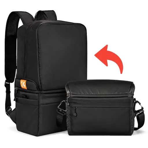 Fotoaparato Kuprinė - K&F Concept KF13.129 2-in-1 22L Talpa