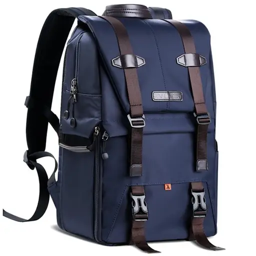 Fotoaparato Kuprinė - K&F Concept Classic 840D Nailono Atspari Oro Sąlygoms Tamsiai Mėlyna
