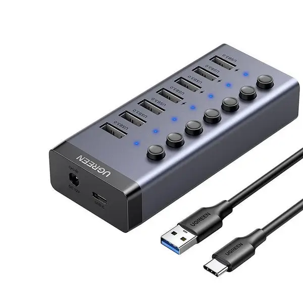 HUB USB 3.0 7X USB 3.0 5GBS quick charge – 3