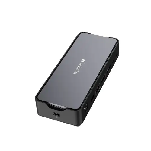Verbatim 32171 CDS-15 USB-C Pro Jungčių stotelė 15 Ports, Pilka/Juoda – 16