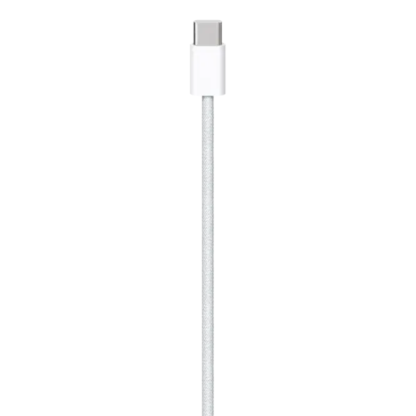 Apple USB-C Woven Charge Cable 1 m, White, USB-C, USB-C – 3