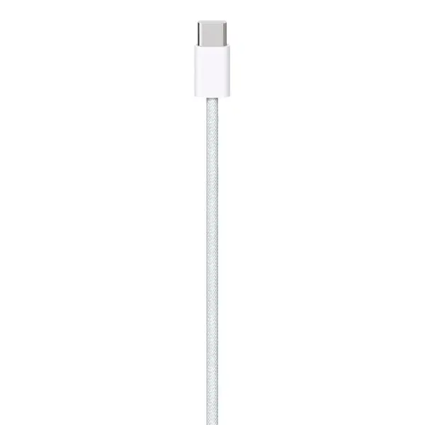 Apple USB-C Woven Charge Cable 1 m, White, USB-C, USB-C – 6