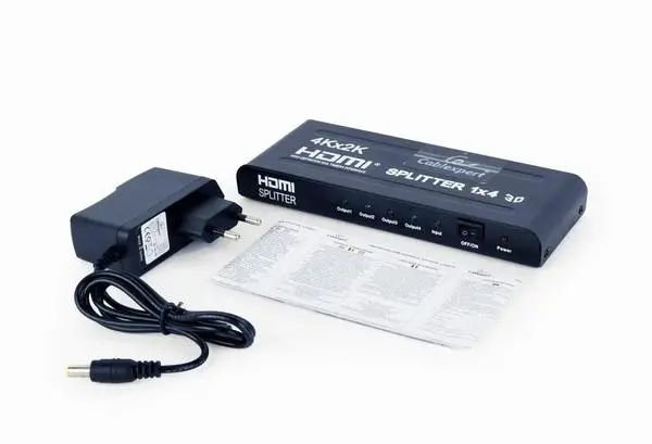 GEMBIRD DSP-4PH4-02 HDMI interface splitter 4 ports – 4