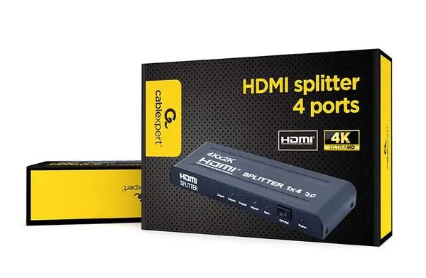 GEMBIRD DSP-4PH4-02 HDMI interface splitter 4 ports – 9