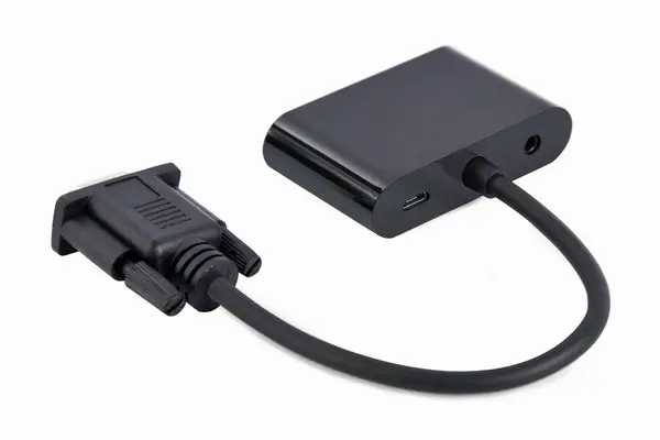 GEMBIRD VGA to HDMI + VGA adapter cable 0.15m black – 17