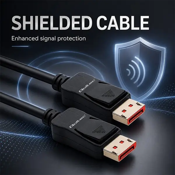 DisplayPort cable M/M v2.1 40G 2m – 9