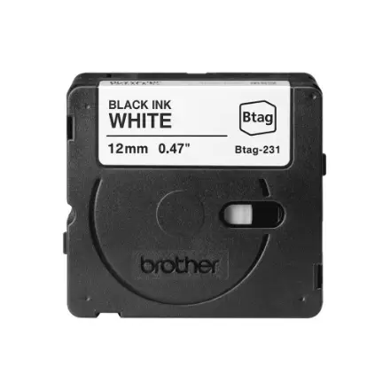 Brother BTAG-231 Black on White
