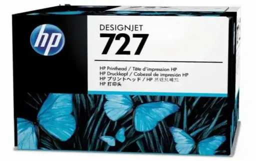 HP 727 original printhead B3P06A black and colour standard capacity 1-pack