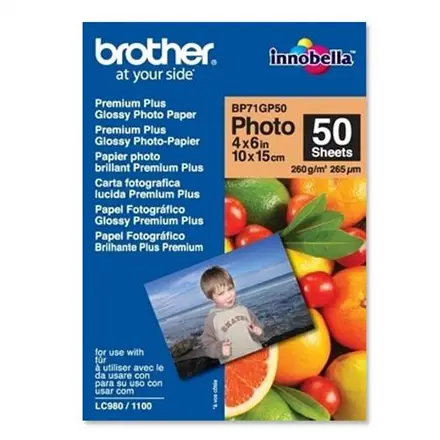 BROTHER PREM.PLUS GLOSSY PH.PAPER 10X15