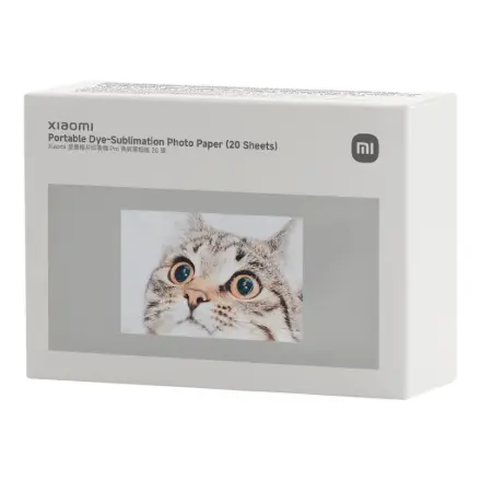 Xiaomi Portable Dye-Sublimation Photo Paper (20 Sheets)