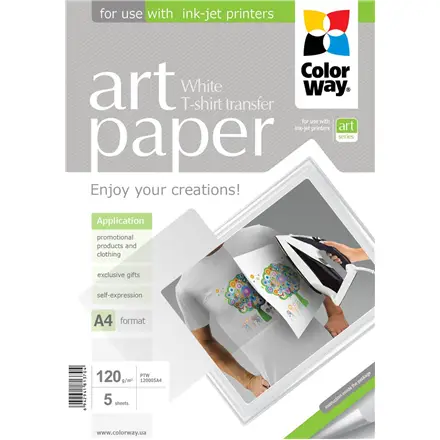 ART Photo Paper T-shirt transfer (white)
