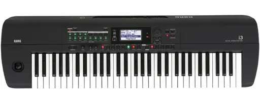 Korg i3 MIDI klaviatūra 61 raktai USB Juoda