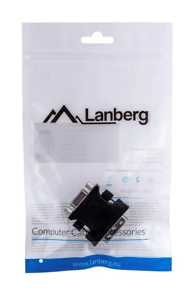 LANBERG AD-0012-BK adapter DVI-I M 24+5 Dual Link->VGA 15F – 5