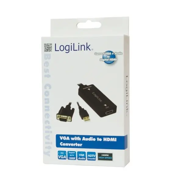 VGA + USB Audio --> HDMI Converter – 4