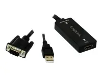 VGA + USB Audio --> HDMI Converter – 7